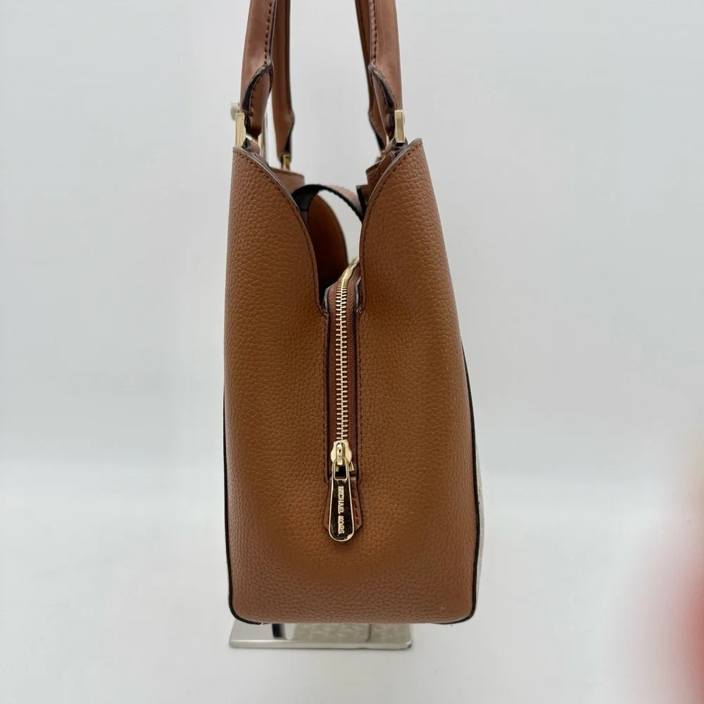 MICHAEL Michael Kors satchel pebbled